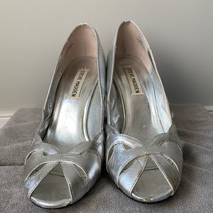 Steve Madden Debon Air silver size 6